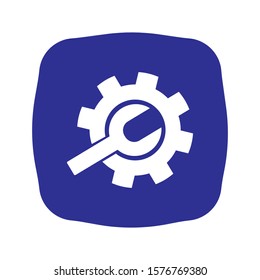 gear cog icon  vektor illustration design