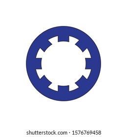 gear cog icon  vektor illustration design
