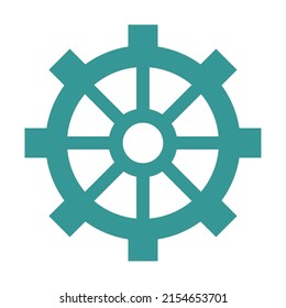 gear cog machine icon isolated