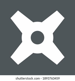 Gear cog mechanism icon quality vector illustration cut