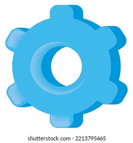 icono de máquina de ajuste de código de engranajes
