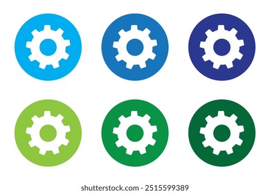 Gear, Cog wheel icon. Gear wheel, Gear setting. Gear set simple glyph web symbol vector design and illustration.