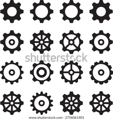 Gear and Cogwheel Icon Collection