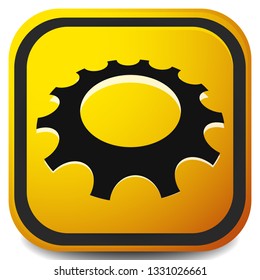 Gear, cogwheel icon for repair, developement and such themes