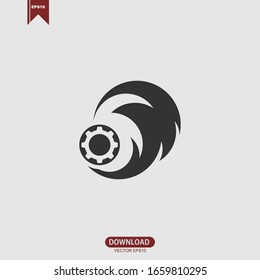 Gear Concept Logo Icon Vector Template Design