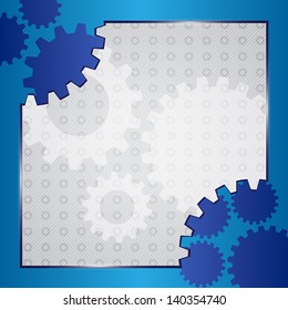 gear concept vector background
