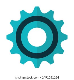 Gear design, Cog circle wheel machine part technology industry and technical theme Vector illustration