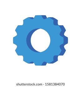 Gear design, construction work repair machine part technology industry and technical theme Vector illustration
