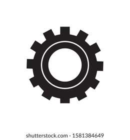 Gear design, construction work repair machine part technology industry and technical theme Vector illustration