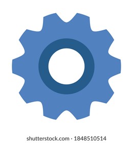 Diseño de engranajes, reparación de obras de construcción, industria de la tecnología de piezas y tema técnico Ilustración de vectores