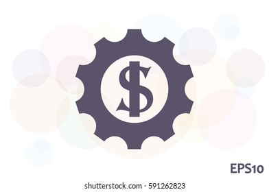 gear dollar icon