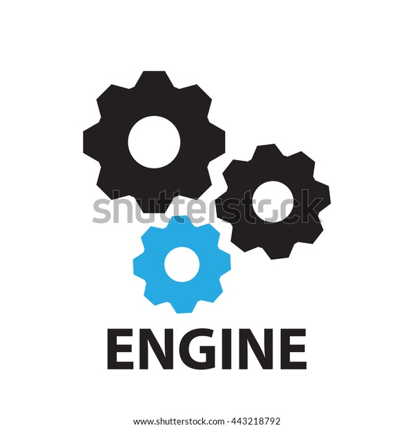 gear Engine  ,icon and\
symbol