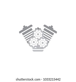 Gear Engine Logo icon Design