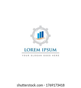 gear financial logo , finance service logo