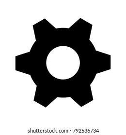 Gear flat illustration