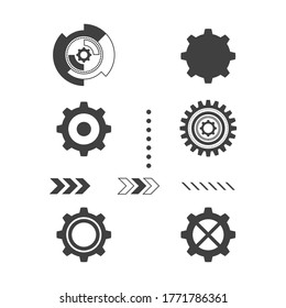 Gear Future Vektorsymbol-Design