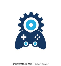 Gear Game Logo Icon Design