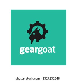 gear goat logo design inspiration