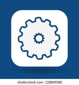 gear graphic design , vector illustration
