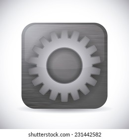 gear graphic design , vector illustration