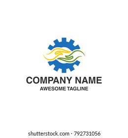 gear hand care technology logo
