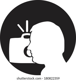 Gear head icon