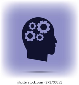 gear in head icon