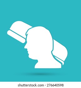 Gear head icon