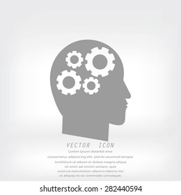 gear in head icon