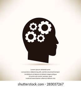 gear in head icon