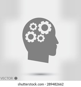 gear in head icon