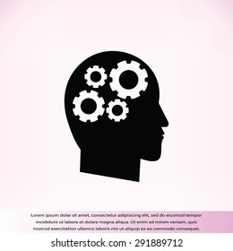 gear in head icon