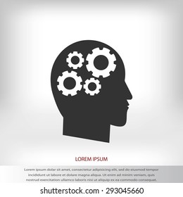 gear in head icon