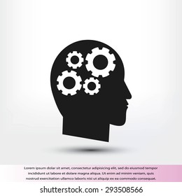 gear in head icon