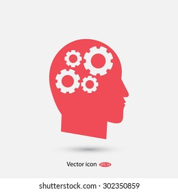 gear in head icon