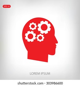 gear in head icon