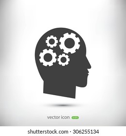 gear in head icon
