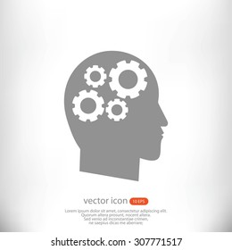 gear in head icon