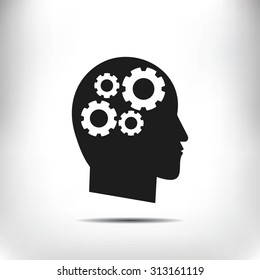 gear in head icon