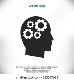 gear in head icon