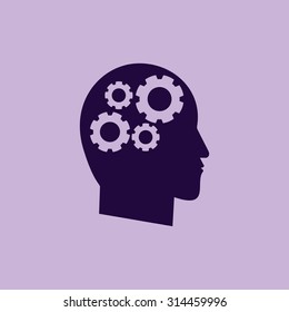 gear in head icon