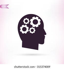 gear in head icon