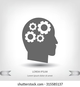gear in head icon