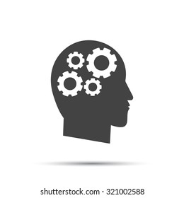 gear in head icon