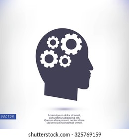 gear in head icon