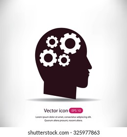 gear in head icon