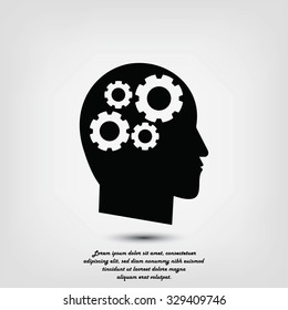 gear in head icon