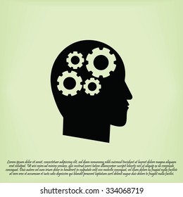 gear in head icon