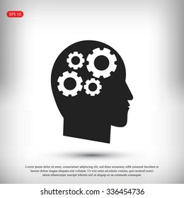 gear in head icon
