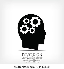 gear in head icon